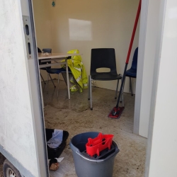 Erhvervsrengøring af vogn