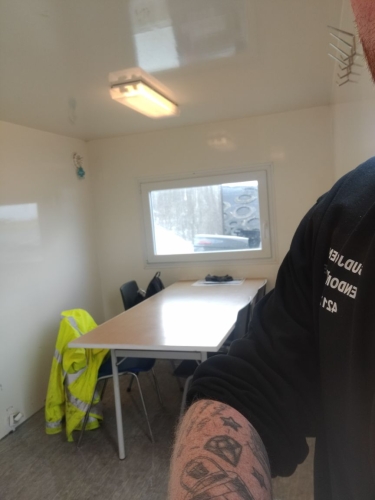 Erhvervsrengøring af bord
