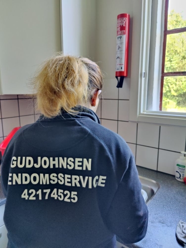 Erhvervsrengøring håndvask