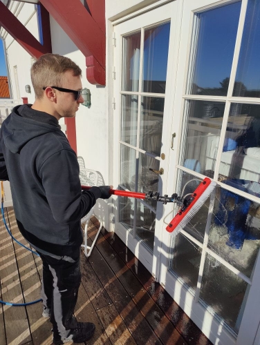Professionel Vinduespudsning