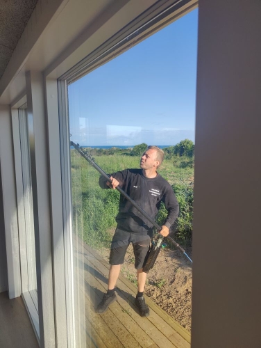 udvendig Vinduespudsning