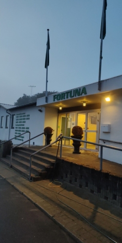Vinduespudsning hos Fortuna