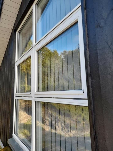 Vinduespudsning sommerhus