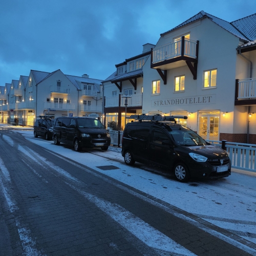 vinter Vinduespudsning